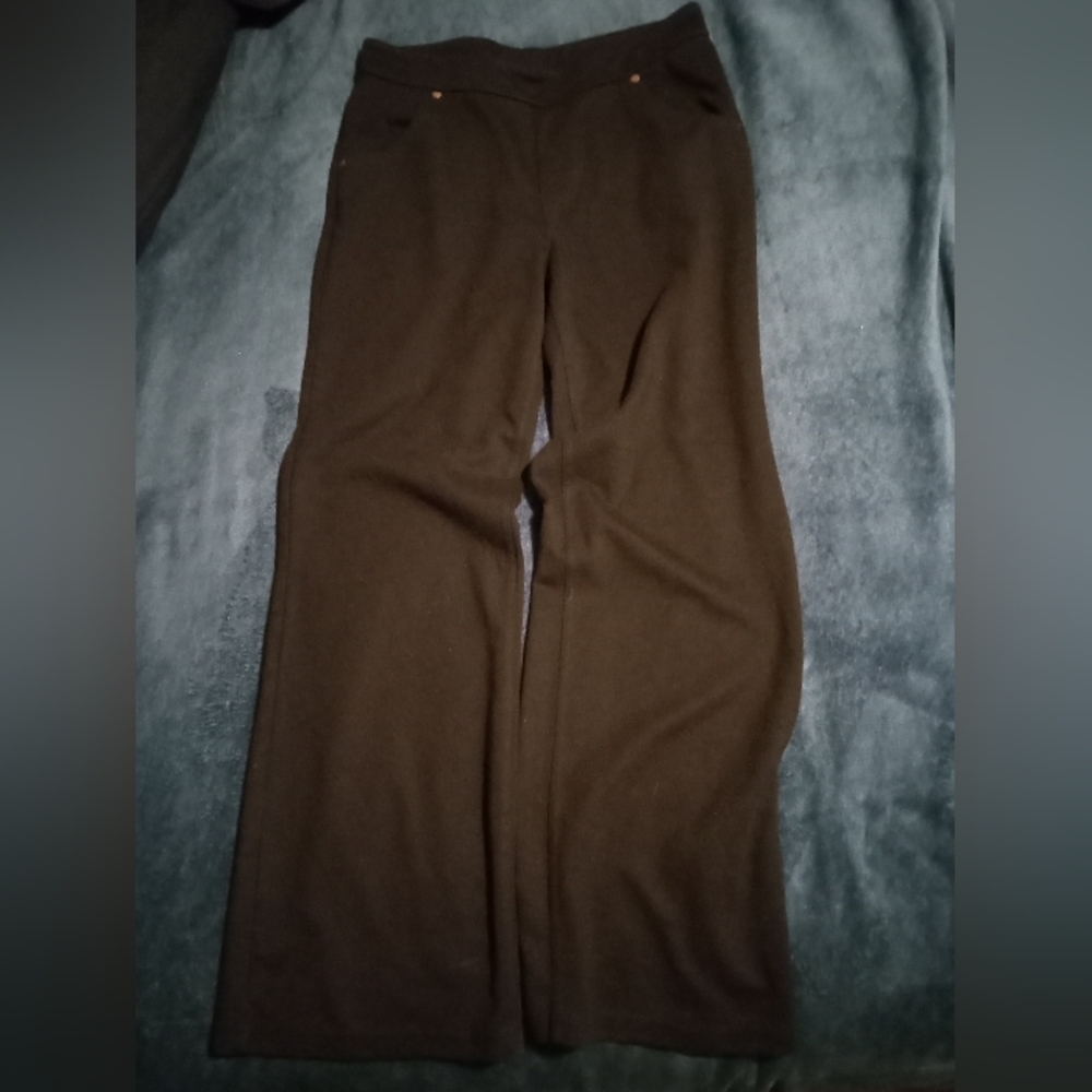Women's Black casual pants Large